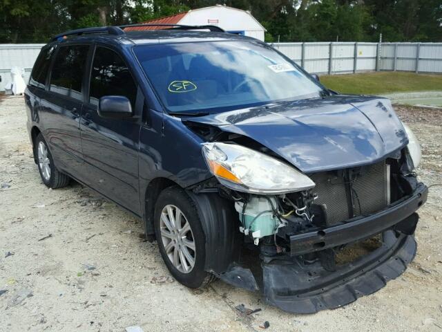 5TDZK23C79S270839 - 2009 TOYOTA SIENNA CE BLUE photo 1