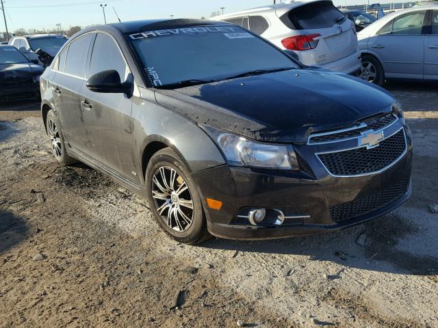 1G1PF5SC5C7263932 - 2012 CHEVROLET CRUZE LT BLACK photo 1