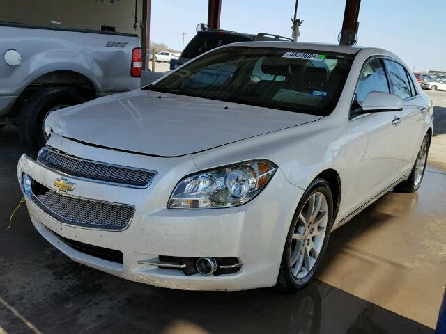 1G1ZE5EB9AF232586 - 2010 CHEVROLET MALIBU LTZ 白色 照片 2
