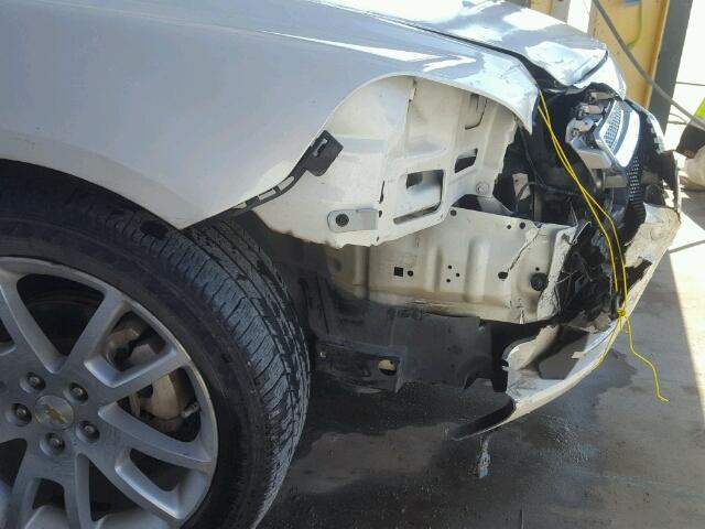 1G1ZE5EB9AF232586 - 2010 CHEVROLET MALIBU LTZ 白色 照片 9