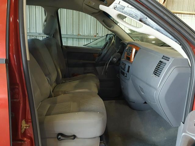 3D7KR28C36G213835 - 2006 DODGE RAM 2500 S BURGUNDY photo 5