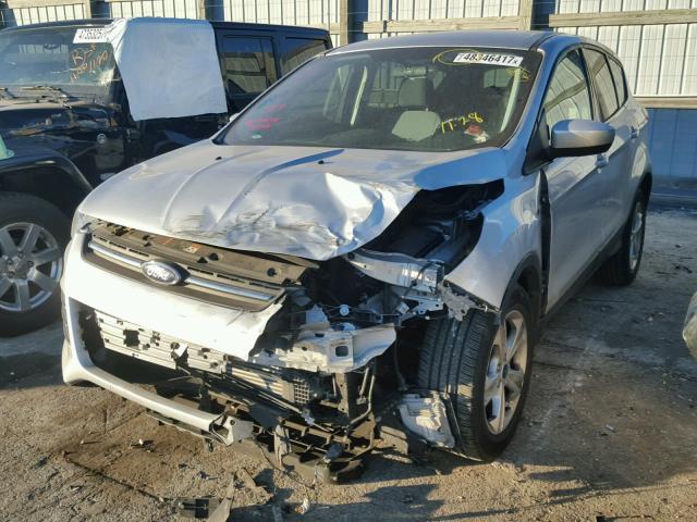 1FMCU0GX6FUB01495 - 2015 FORD ESCAPE SE SILVER photo 2