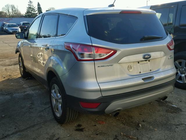 1FMCU0GX6FUB01495 - 2015 FORD ESCAPE SE SILVER photo 3