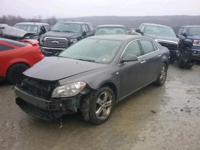 1G1ZK57B58F285723 - 2008 CHEVROLET MALIBU LTZ GRAY photo 2