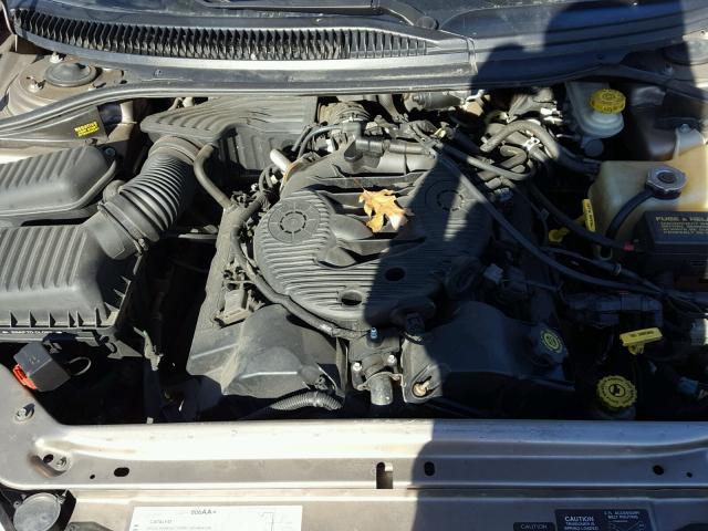 2B3HD46R71H595089 - 2001 DODGE INTREPID S BROWN photo 7