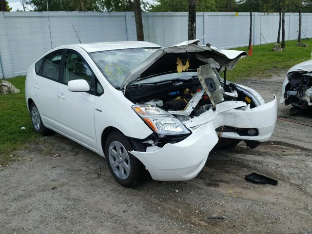 JTDKB20U697886976 - 2009 TOYOTA PRIUS WHITE photo 1