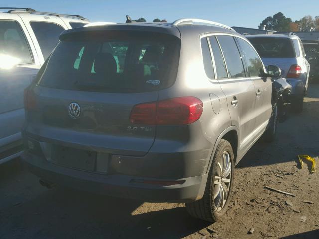 WVGAV7AX9CW002790 - 2012 VOLKSWAGEN TIGUAN S GRAY photo 4