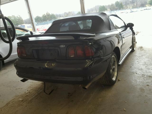 1FALP45X4TF207102 - 1996 FORD MUSTANG GT BLACK photo 4