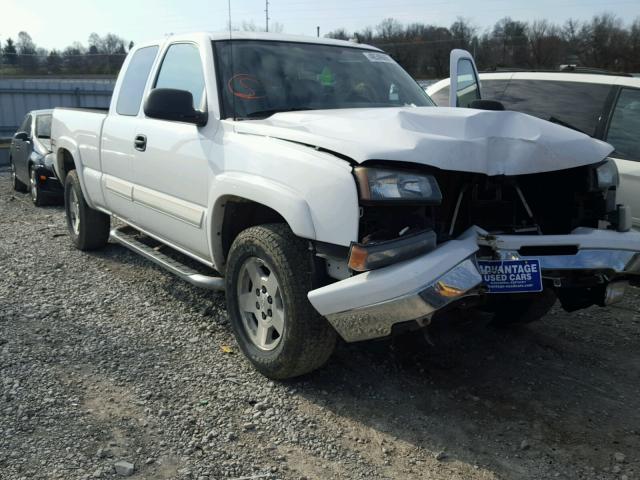 1GCEK19B17Z205553 - 2007 CHEVROLET SILVERADO WHITE photo 1