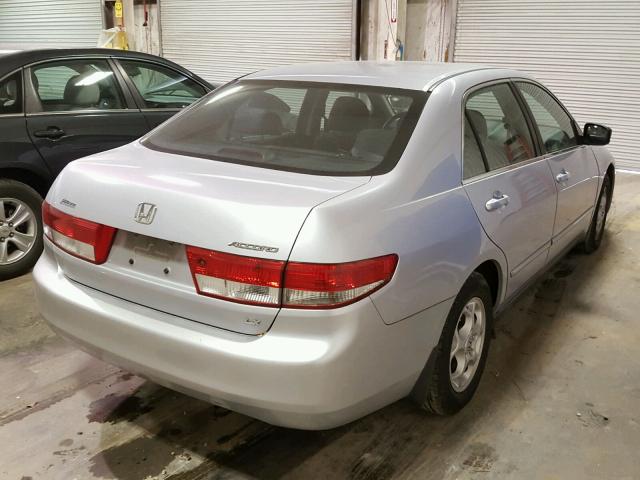 1HGCM55354A034986 - 2004 HONDA ACCORD LX SILVER photo 4