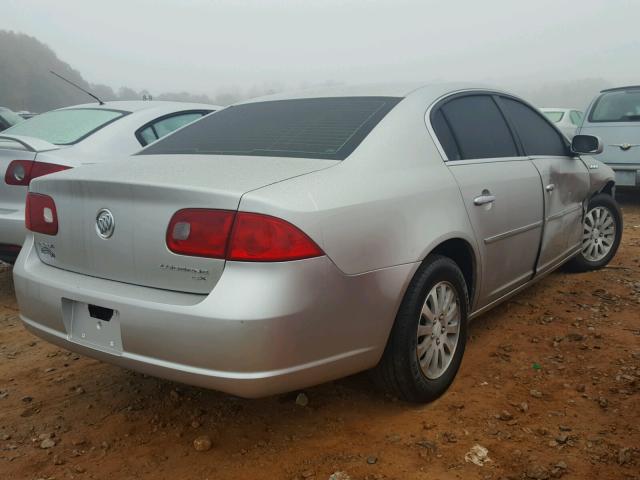 1G4HP572X6U187960 - 2006 BUICK LUCERNE CX SILVER photo 4