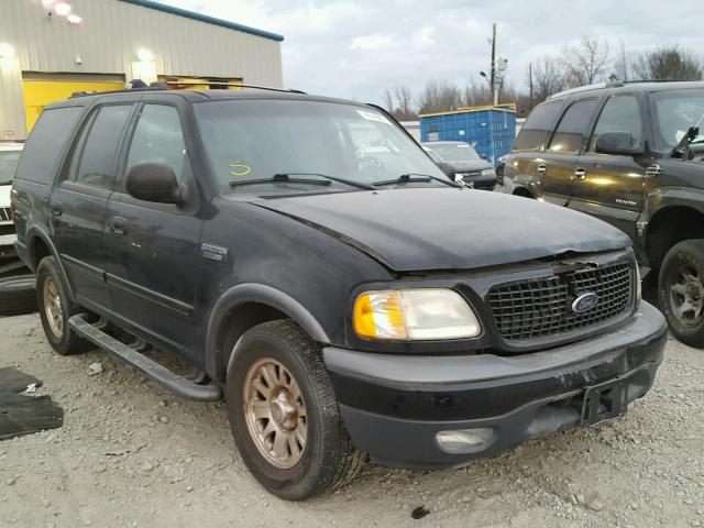 1FMRU15W71LA93769 - 2001 FORD EXPEDITION BLACK photo 1