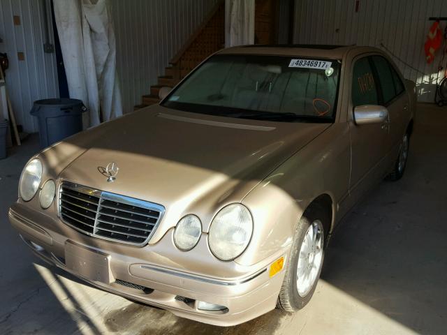 WDBJF65J71B213247 - 2001 MERCEDES-BENZ E 320 SILVER photo 2