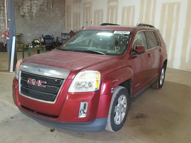 2CTFLTEC3B6201220 - 2011 GMC TERRAIN SL MAROON photo 2