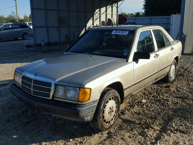 WDBDB26D3JF431446 - 1988 MERCEDES-BENZ 190 D 2.5 SILVER photo 2