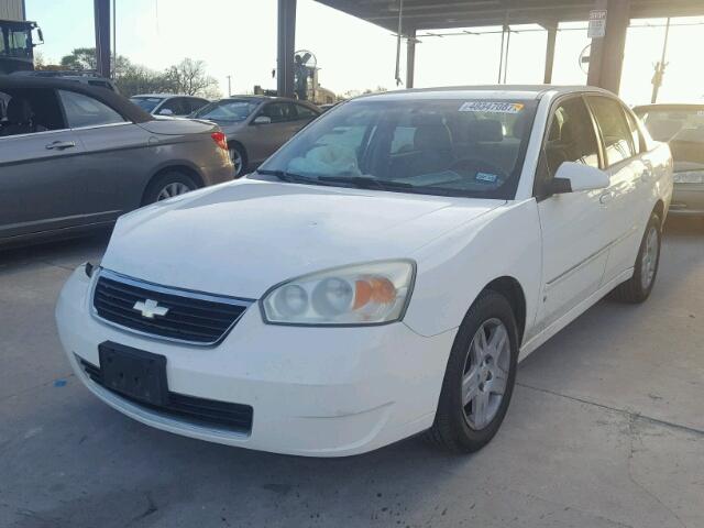 1G1ZT51FX6F206536 - 2006 CHEVROLET MALIBU LT WHITE photo 2