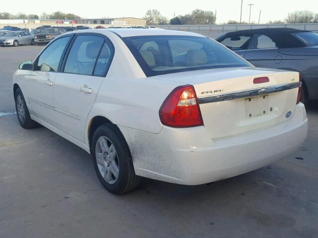 1G1ZT51FX6F206536 - 2006 CHEVROLET MALIBU LT WHITE photo 3