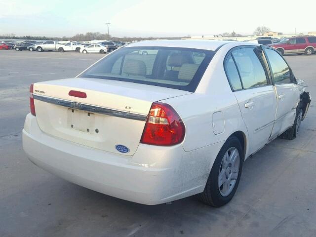 1G1ZT51FX6F206536 - 2006 CHEVROLET MALIBU LT WHITE photo 4