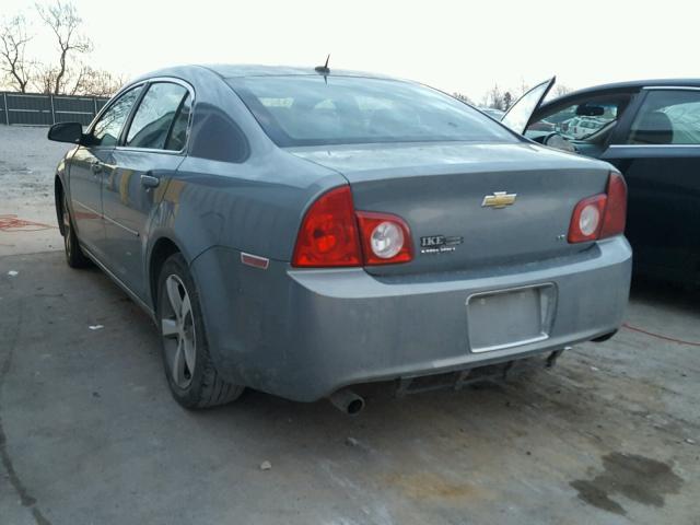 1G1ZJ57B49F163987 - 2009 CHEVROLET MALIBU 2LT BLUE photo 3