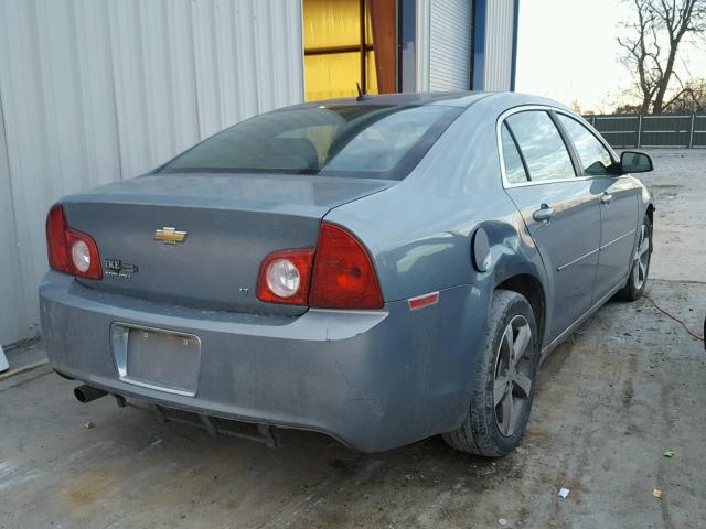 1G1ZJ57B49F163987 - 2009 CHEVROLET MALIBU 2LT BLUE photo 4