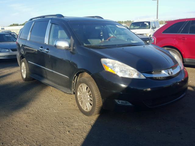 5TDBK22C58S013163 - 2008 TOYOTA SIENNA XLE BLACK photo 1