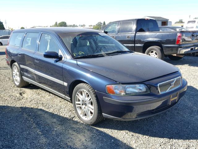 YV1SW59V642403956 - 2004 VOLVO V70 FWD BLUE photo 1