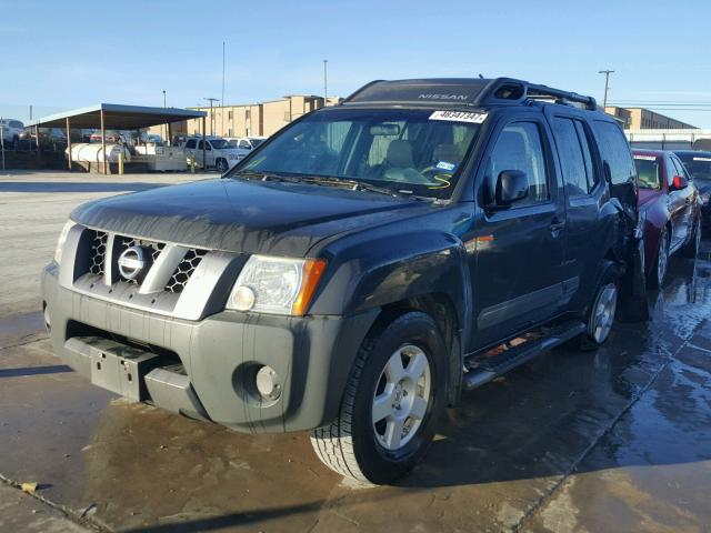 5N1AN08U66C517500 - 2006 NISSAN XTERRA OFF GRAY photo 2