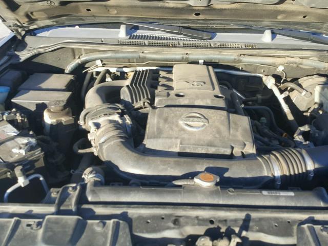 5N1AN08U66C517500 - 2006 NISSAN XTERRA OFF GRAY photo 7