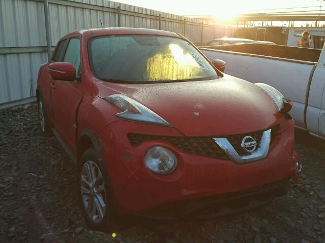 JN8AF5MV2FT550088 - 2015 NISSAN JUKE S RED photo 1