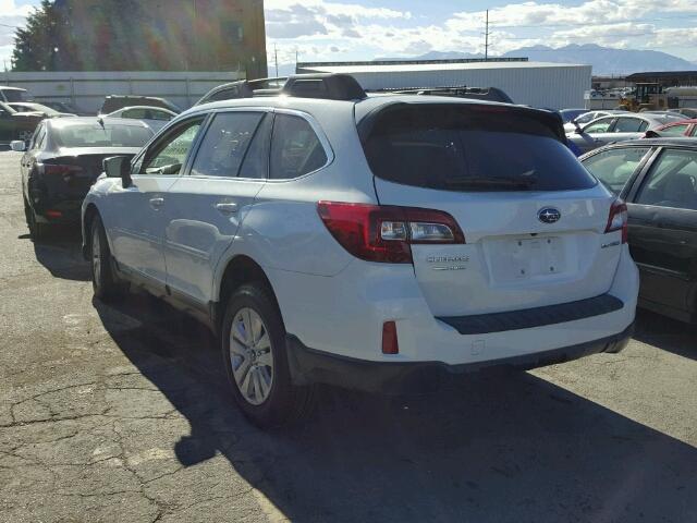 4S4BSBCC2F3222126 - 2015 SUBARU OUTBACK 2. WHITE photo 3