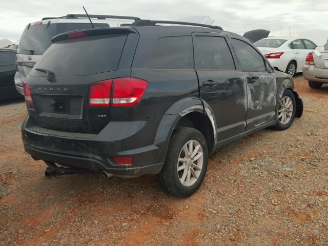 3C4PDCBG4DT575998 - 2013 DODGE JOURNEY SX BLACK photo 4