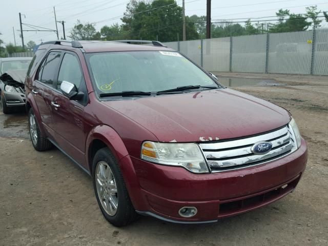 1FMDK03W68GA05911 - 2008 FORD TAURUS X L MAROON photo 1