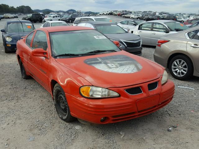 1G2NE12T5XM750358 - 1999 PONTIAC GRAND AM S RED photo 1