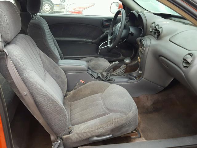 1G2NE12T5XM750358 - 1999 PONTIAC GRAND AM S RED photo 5