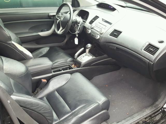 2HGFG1B91AH534226 - 2010 HONDA CIVIC EXL 黑色 照片 5