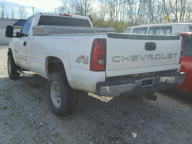 1GCHK24114E131524 - 2004 CHEVROLET SILVERADO WHITE photo 3