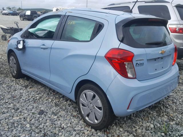 KL8CB6SA7GC572815 - 2016 CHEVROLET SPARK LS BLUE photo 3