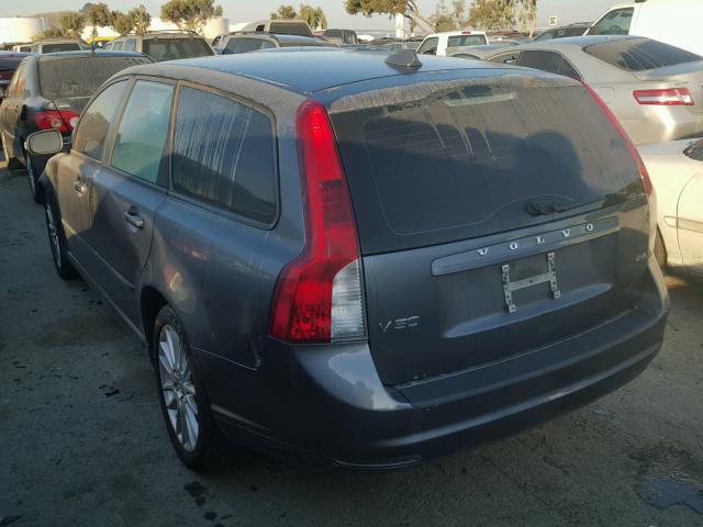 YV1390MWXA2521647 - 2010 VOLVO V50 2.4I GRAY photo 3