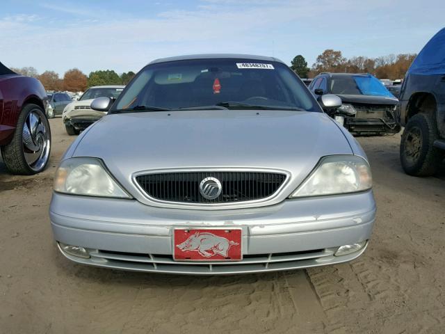 1MEFM55S02A628433 - 2002 MERCURY SABLE LS P SILVER photo 9