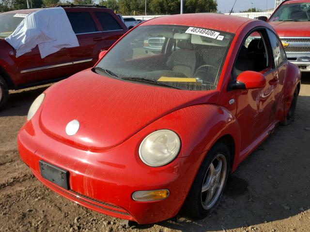 3VWBK21CX3M400704 - 2003 VOLKSWAGEN NEW BEETLE 红色 照片 2