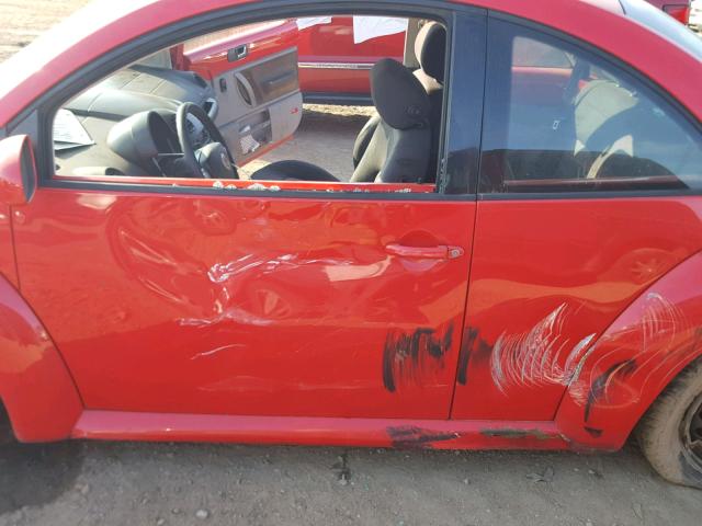 3VWBK21CX3M400704 - 2003 VOLKSWAGEN NEW BEETLE 红色 照片 9