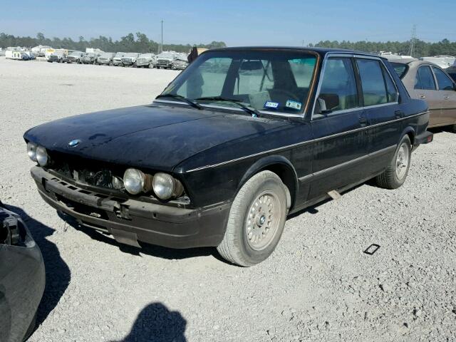 WBADK8309J9714838 - 1988 BMW 528 E AUTO BLACK photo 2