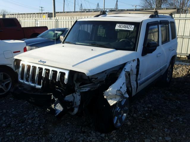 1J8HG58P07C694994 - 2007 JEEP COMMANDER WHITE photo 2