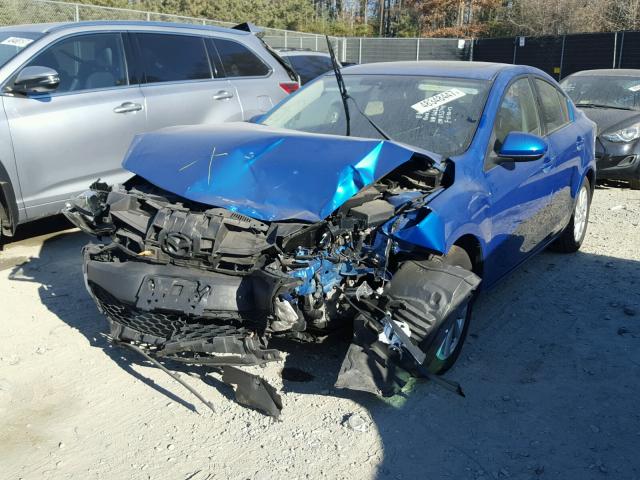 JM1BL1V84C1562650 - 2012 MAZDA 3 I BLUE photo 2