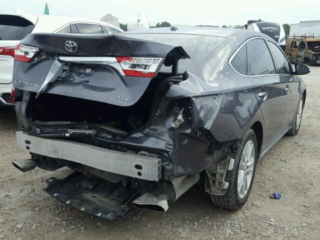 4T1BK1EB0EU124588 - 2014 TOYOTA AVALON BAS Сұр фото 4