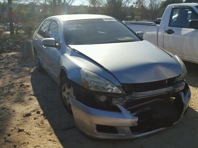 3HGCM56467G701920 - 2007 HONDA ACCORD LX SILVER photo 1