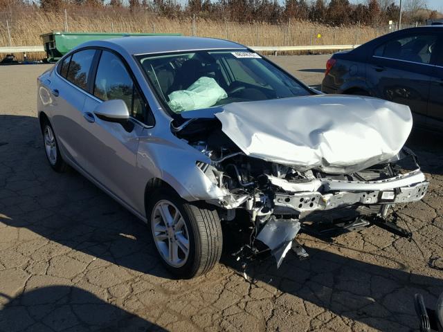 1G1BE5SM5G7298577 - 2016 CHEVROLET CRUZE LT SILVER photo 1