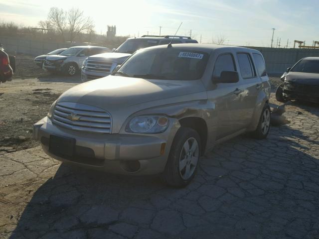 3GNDA13D08S558168 - 2008 CHEVROLET HHR LS GOLD photo 2