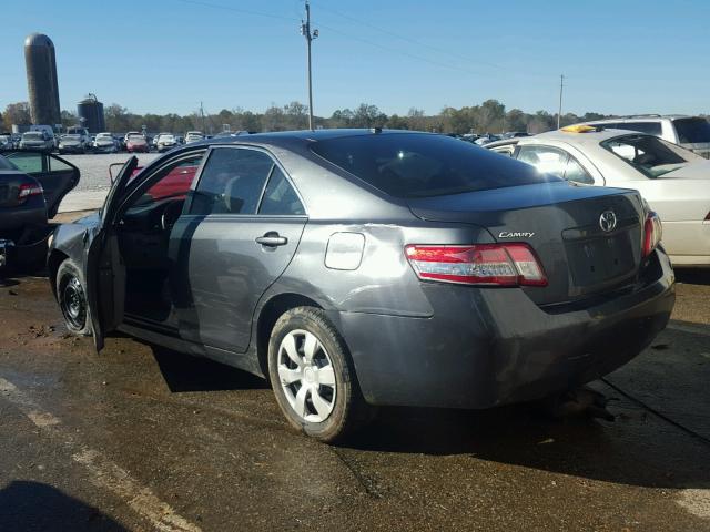 4T1BF3EK0AU553031 - 2010 TOYOTA CAMRY BASE GRAY photo 3