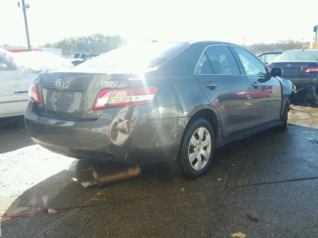 4T1BF3EK0AU553031 - 2010 TOYOTA CAMRY BASE GRAY photo 4
